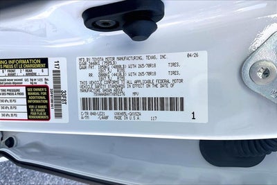 2026 Toyota Sequoia SR5