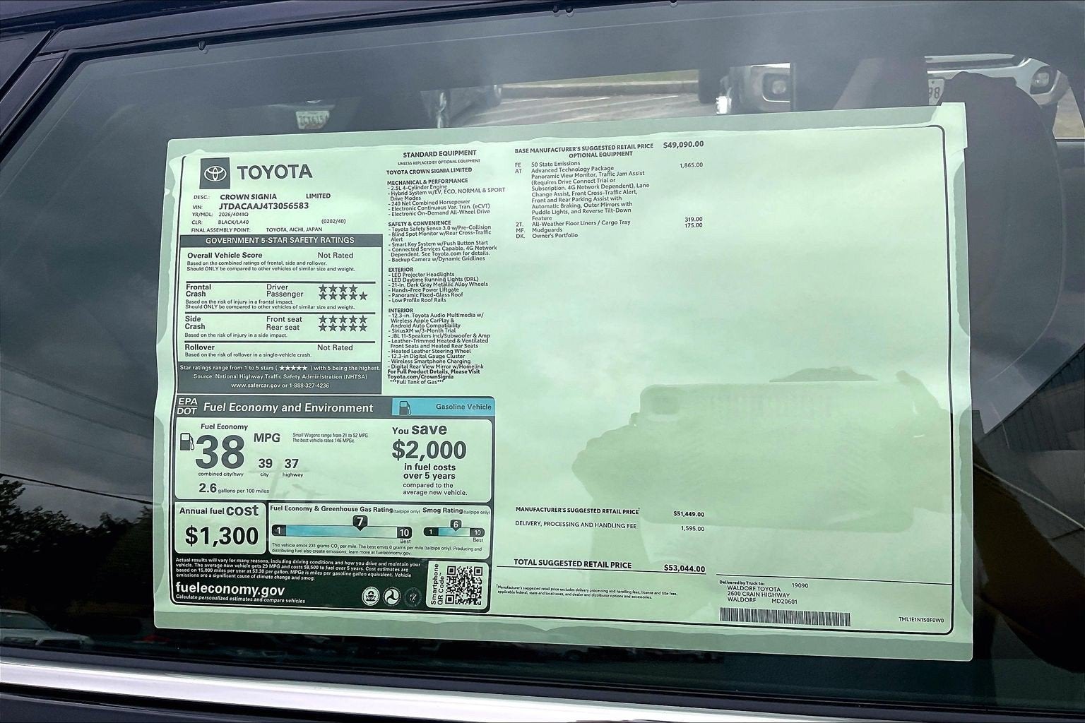 2026 Toyota Toyota Crown Signia Limited