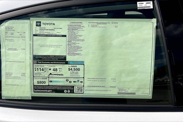 2026 Toyota Prius Plug-in Hybrid XSE - Photo 18