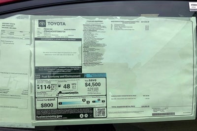 2026 Toyota Prius Plug-in Hybrid XSE