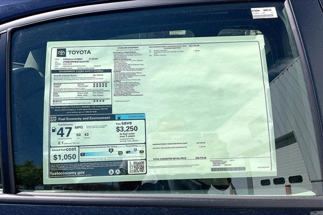 2026 Toyota Corolla Hybrid SE