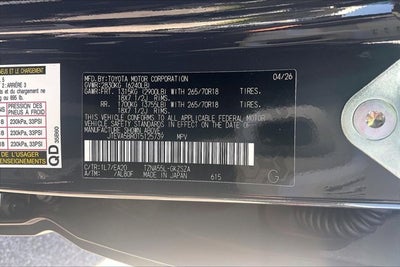 2026 Toyota 4Runner TRD Off-Road Premium