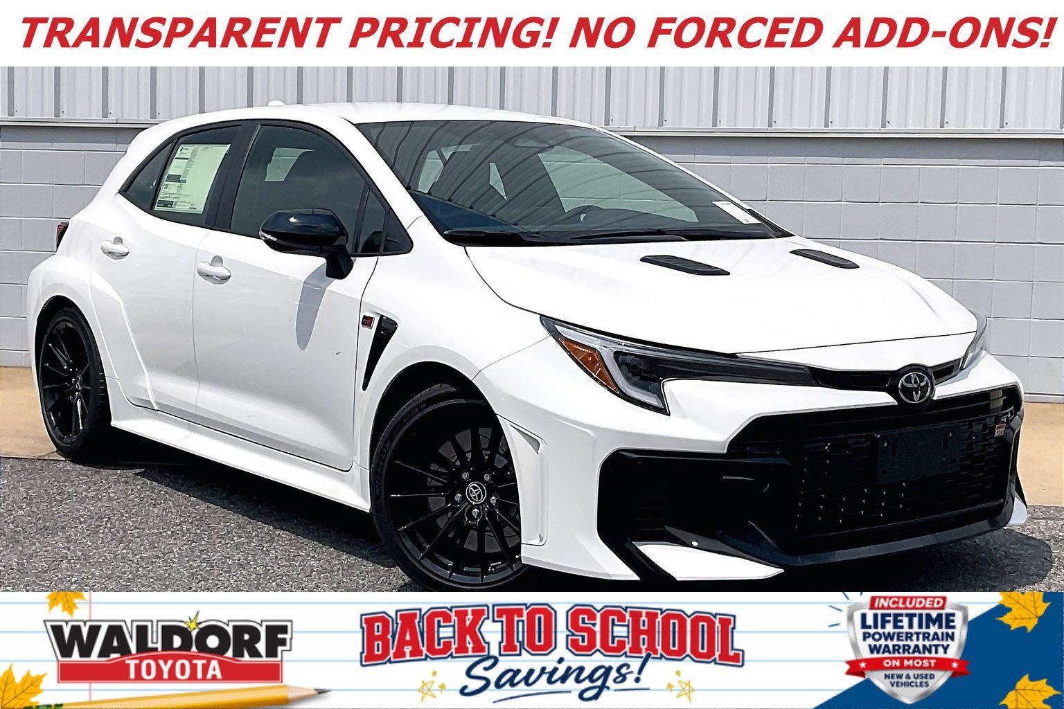 2026 Toyota GR Corolla GR Corolla