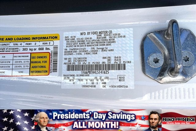 2020 Ford Mustang ECO