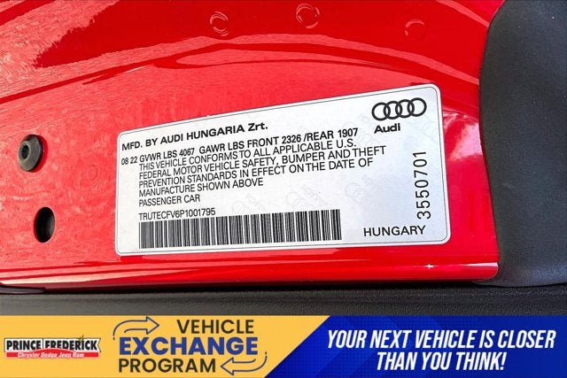 2023 Audi TT Roadster Base