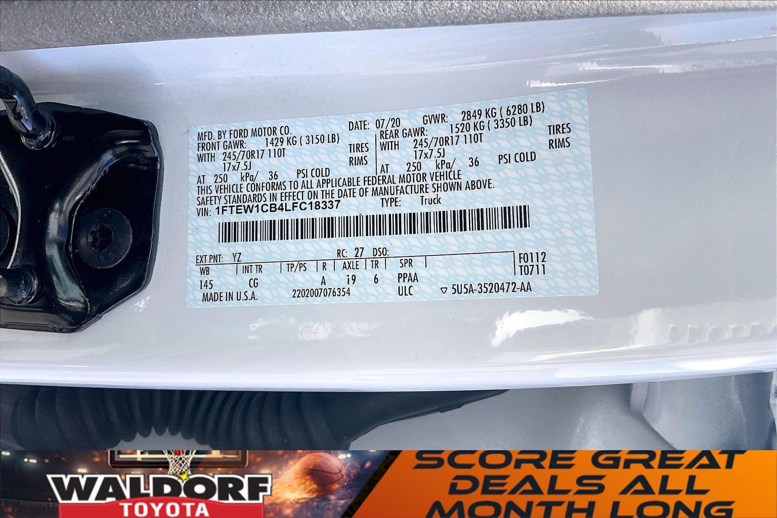 2020 Ford F-150 Base