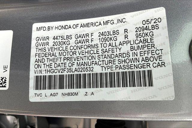 2020 Honda Accord Sport