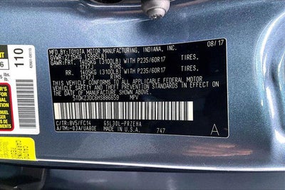 2017 Toyota Sienna LE