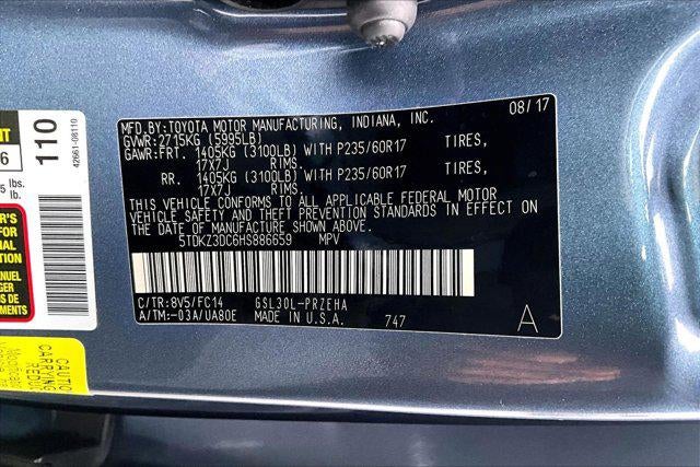 2017 Toyota Sienna LE