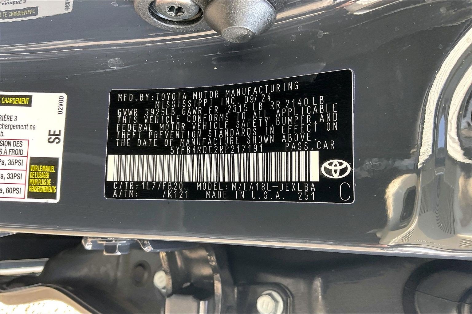 2024 Toyota Corolla LE