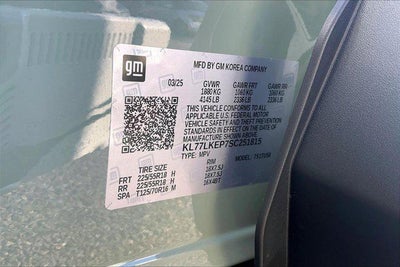 2025 Chevrolet Trax ACTIV