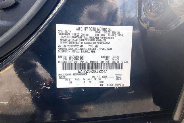 2020 Ford EcoSport SE