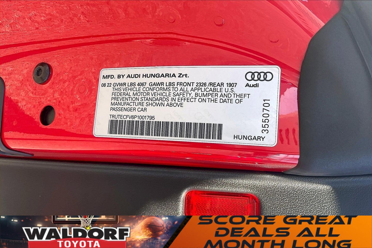 2023 Audi TT Roadster 2.0T Roadster