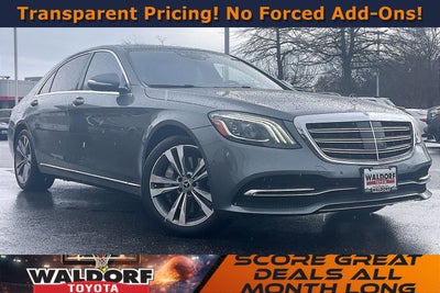 2019 Mercedes-Benz S-Class S 450