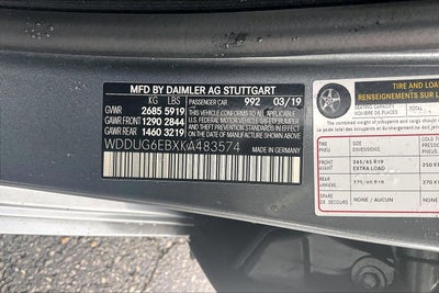 2019 Mercedes-Benz S-Class S 450