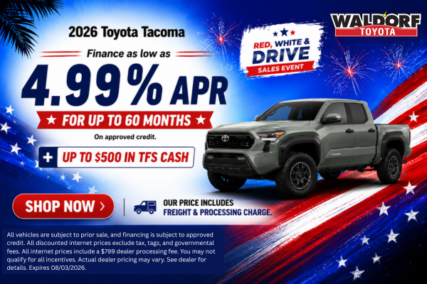 July Tundra 2.99% APR