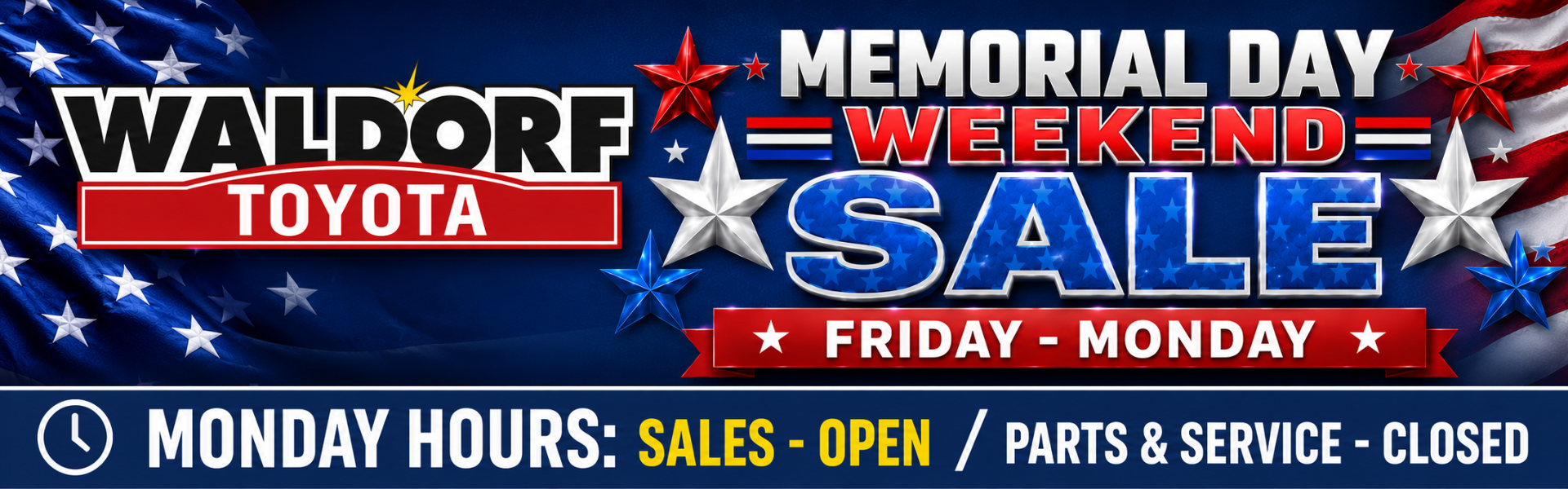 Memorial Day Weekend Sale!
